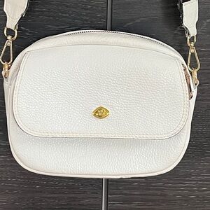 The Trend Italy White Leather Bag
